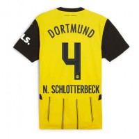 Borussia Dortmund Nico Schlotterbeck #4 Domáci futbalový dres 2024-25 Krátky Rukáv